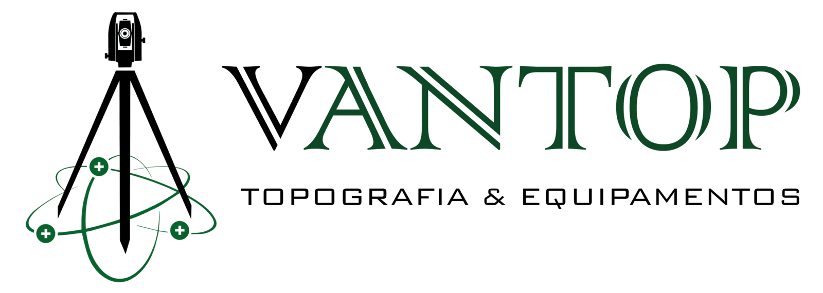 Logo da Vantop Topografia e Equipamentos, empresa especializada em georreferenciamento e regularização de imóveis rurais.